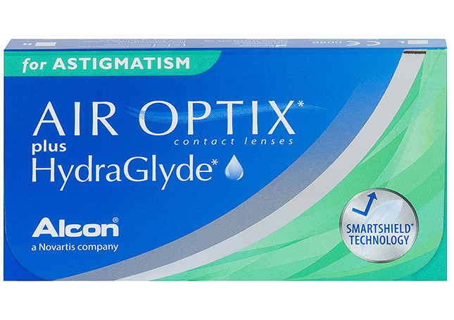 Air Optix Plus Hydraglyde for Astigmatism (3 lenzen)